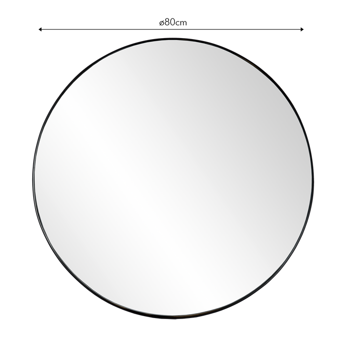 Atmooz Spiegel Rond Merope - Wandspiegel Metaal