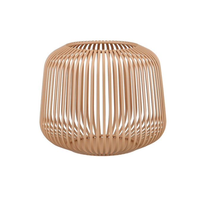 Lito Lantaarn Indian Tan Small | Bruin | Staal