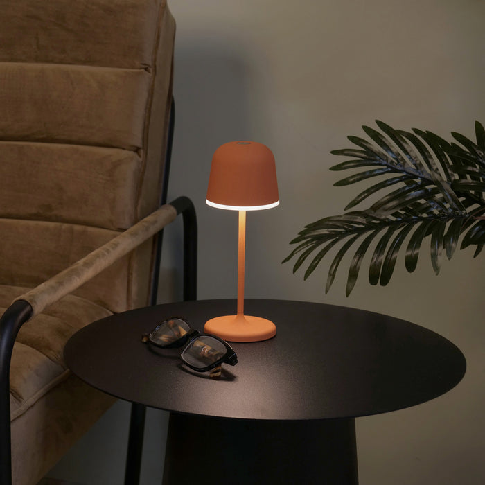 EGLO Mannera-S Tafellamp|Priklamp - USB-C - H 20 cm  - Oranje