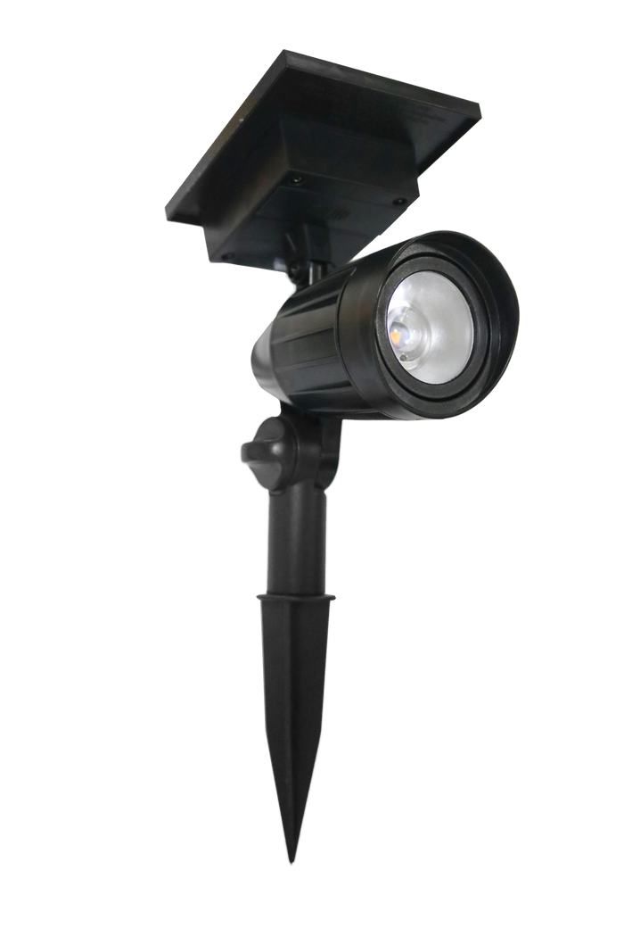 KS Verlichting Set 6 stuks LED Solar tuinspot zwart