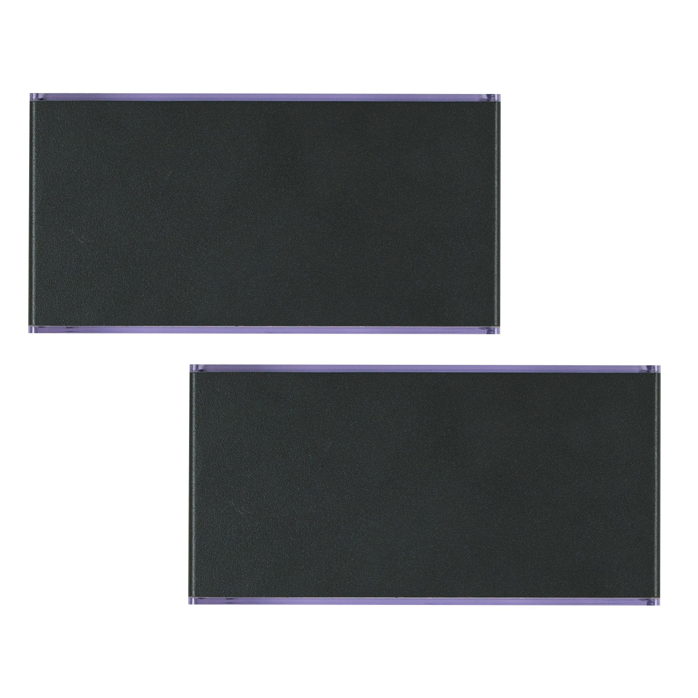 KS Verlichting 2x LED Solar Up en Down Muurlamp antraciet