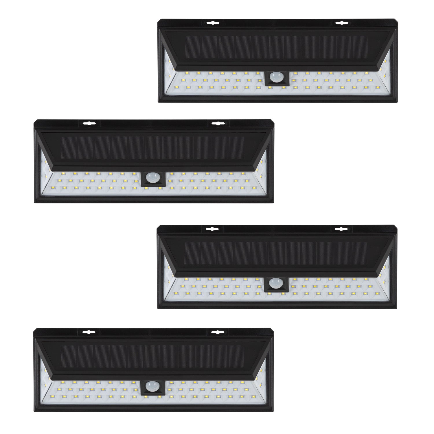 KS Verlichting 4 x Buitenlamp Zonne energie Solys L Solar Sensor Wandlamp Buiten Set