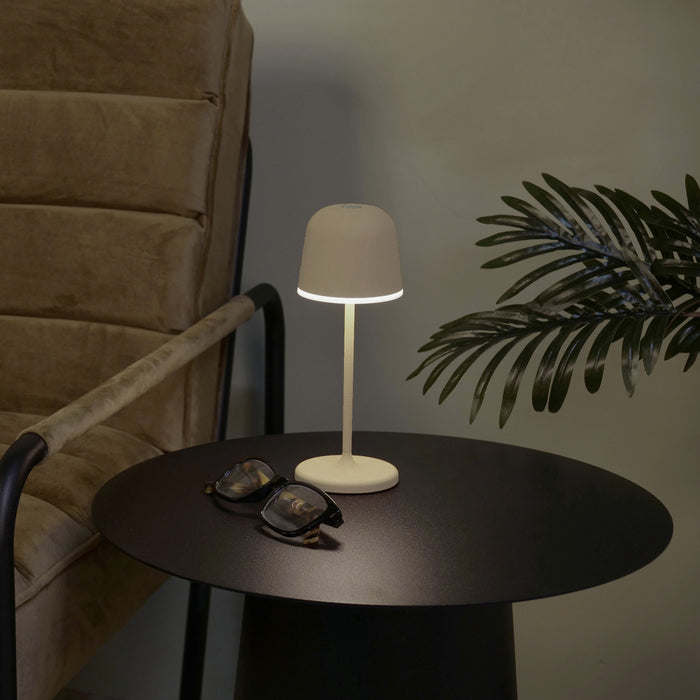 EGLO Mannera-S Tafellamp|Priklamp - USB-C - H 20 cm  - Zand