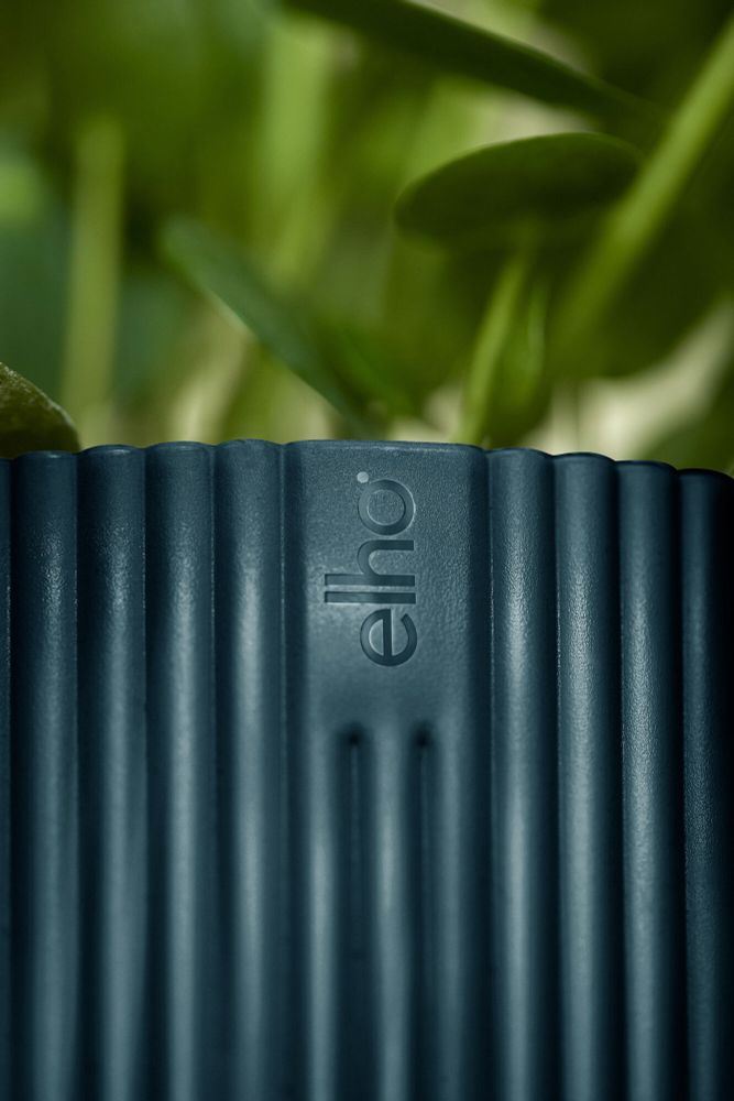 elho Vibes Fold Rond 18 - Diepblauw (Blauw) - Ø 18 x H 17 cm - Ideaal