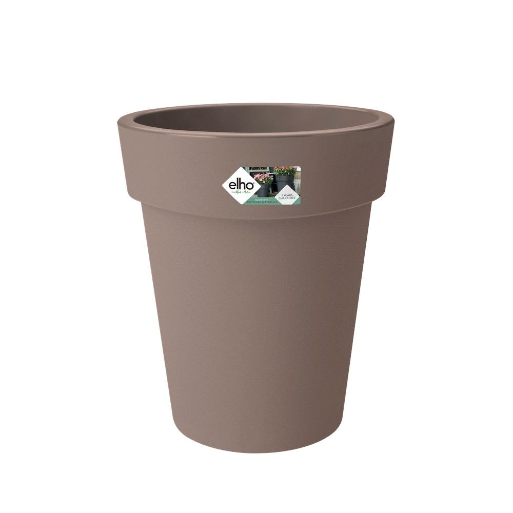 elho Green Basics Top Planter Hoog 35 - Taupe (Bruin) - Ø 35 x H 41 cm