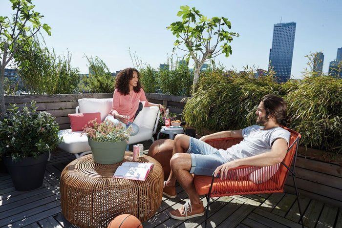 elho Loft Urban Schotel Rond 28 - Pistachegroen (Groen) - Ø 28 x H 4