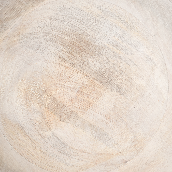 Beliani - TANTA - Set van 3 schalen - Lichtbruin - Mangohout