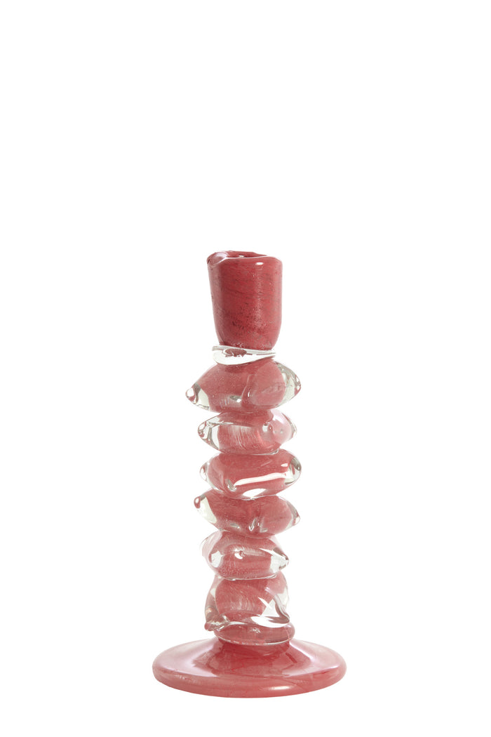 Light & Living - Kandelaar ESTINA - Ø11.5x29.5 cm - Paars