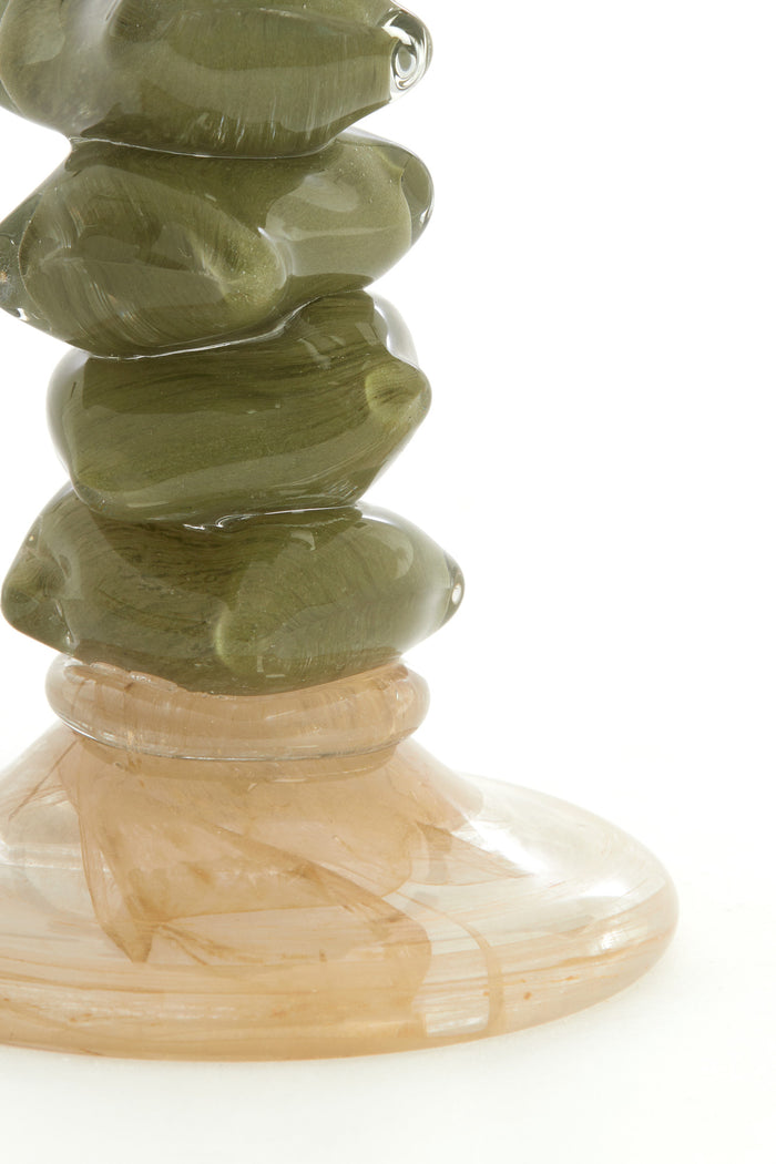 Light & Living - Kandelaar ESTINA - Ø11.5x29.5 cm - Bruin