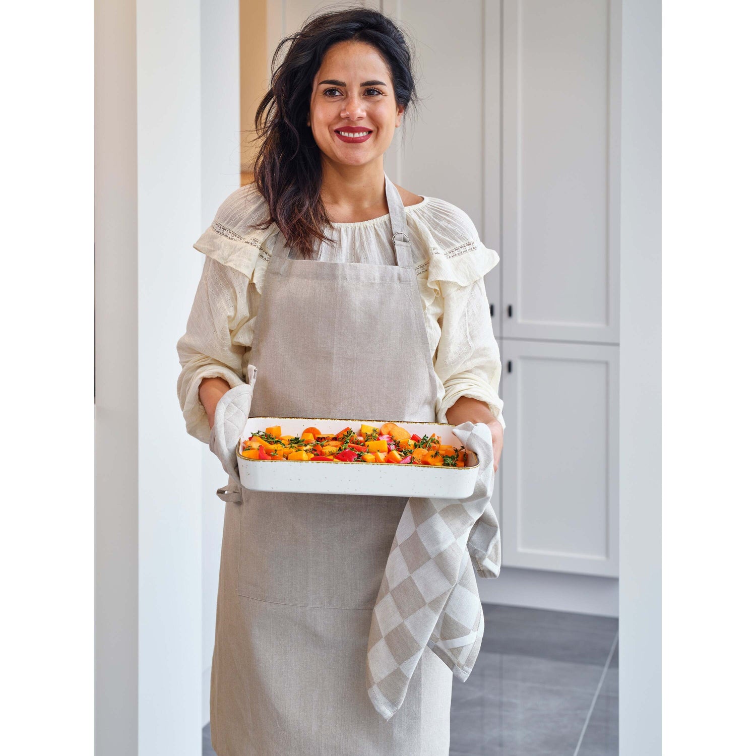 Cosy & Trendy Pannenlap Stoff Sand