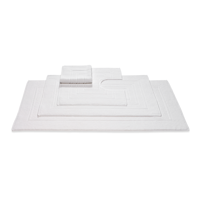 Houston Badmat White | 60 x 60 cm | Wit | Katoen