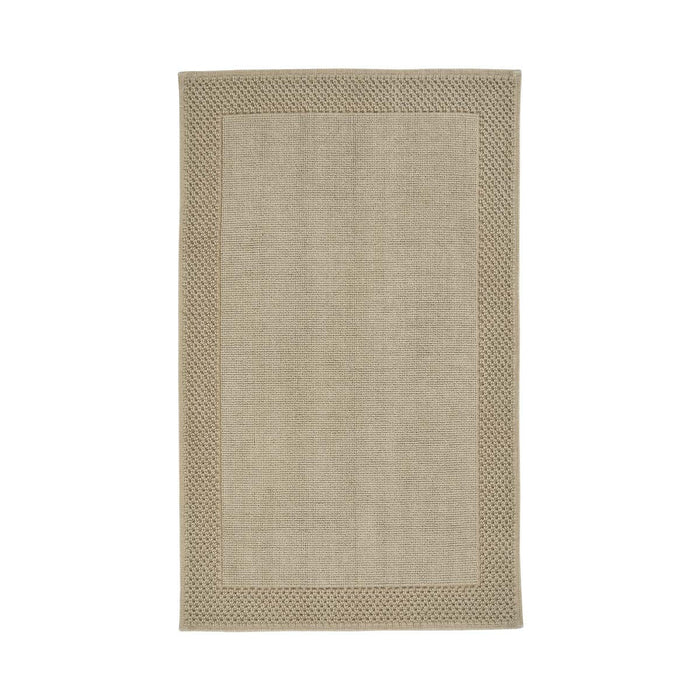 Yuna Badmat Almond | 60 x 60 cm | Bruin | Katoen