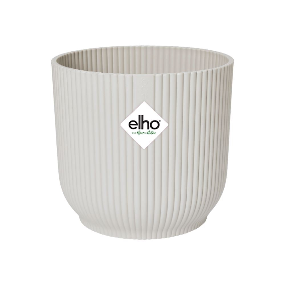 elho Vibes Fold Rond 16 - Zijdewit (Wit) - Ø 16 x H 15 cm - Ideaal