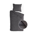 Walra - Dekbedovertrek Soft Comfort - 140x220 - Antraciet