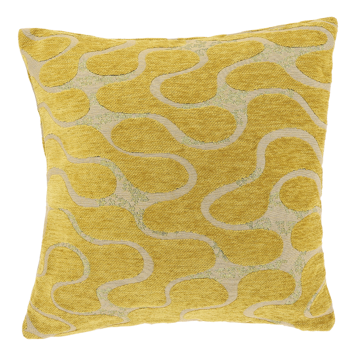 Unique Living - Sierkussen Lux 45x45cm - Glowy Yellow