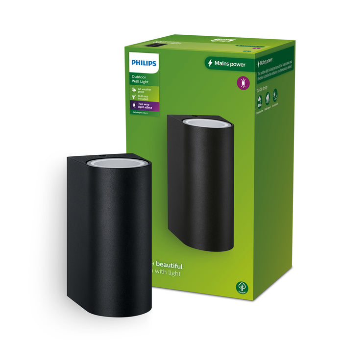 Philips Nightingale Wandlamp Buiten - Incl. Philips Hue White GU10
