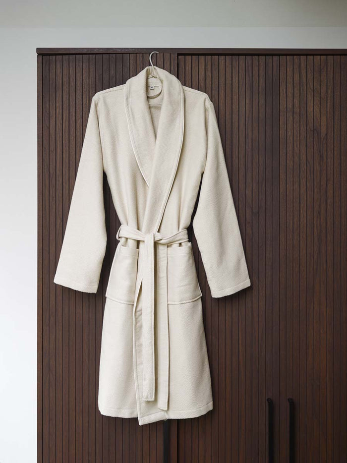 Brooklyn Badjas Desert | S | Beige | Katoen