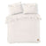Dindi Home - Dekbedovertrek White Ruffle - 240x220 - Off White