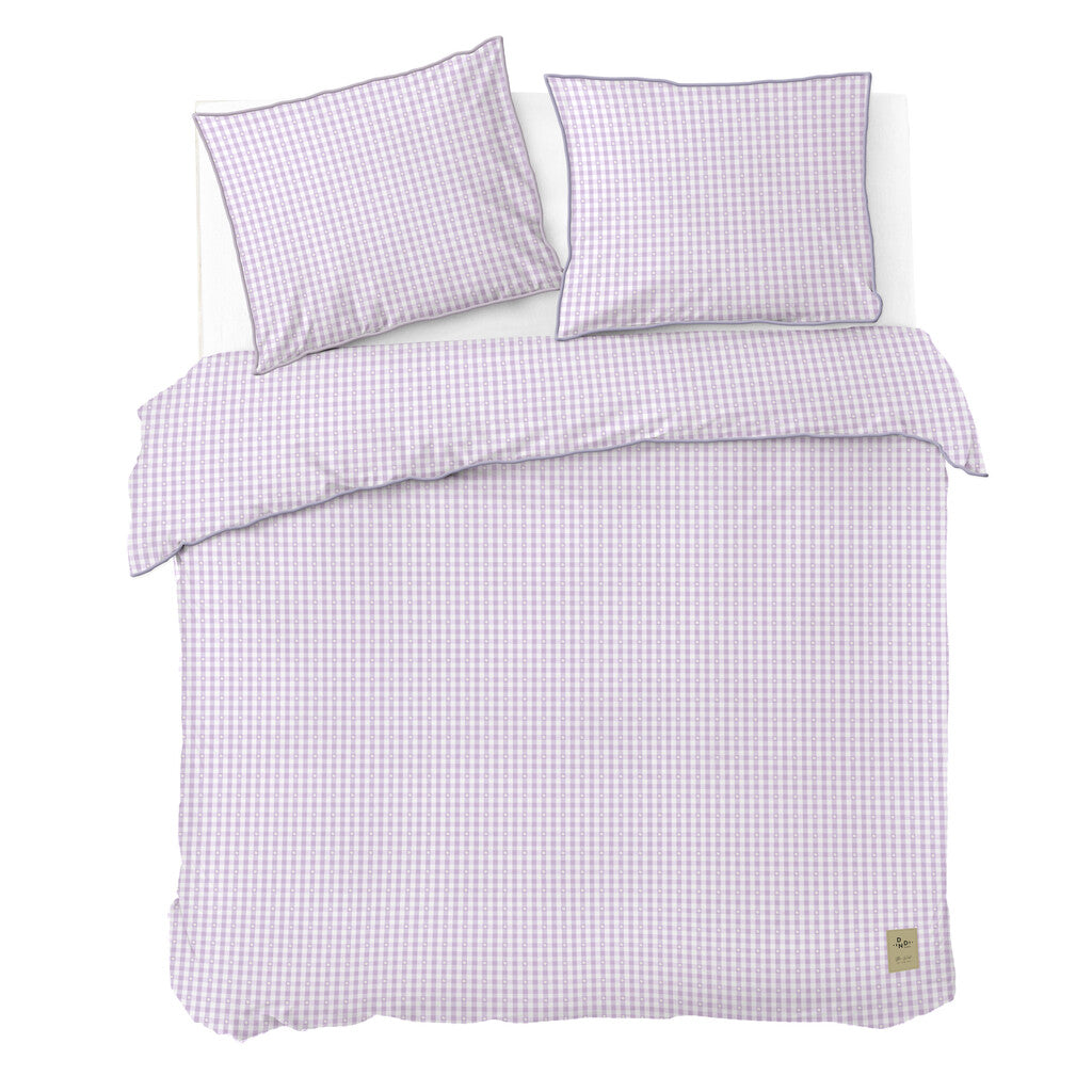 Dindi Home - Dekbedovertrek Daisy Dreams - 200x220 - Lila