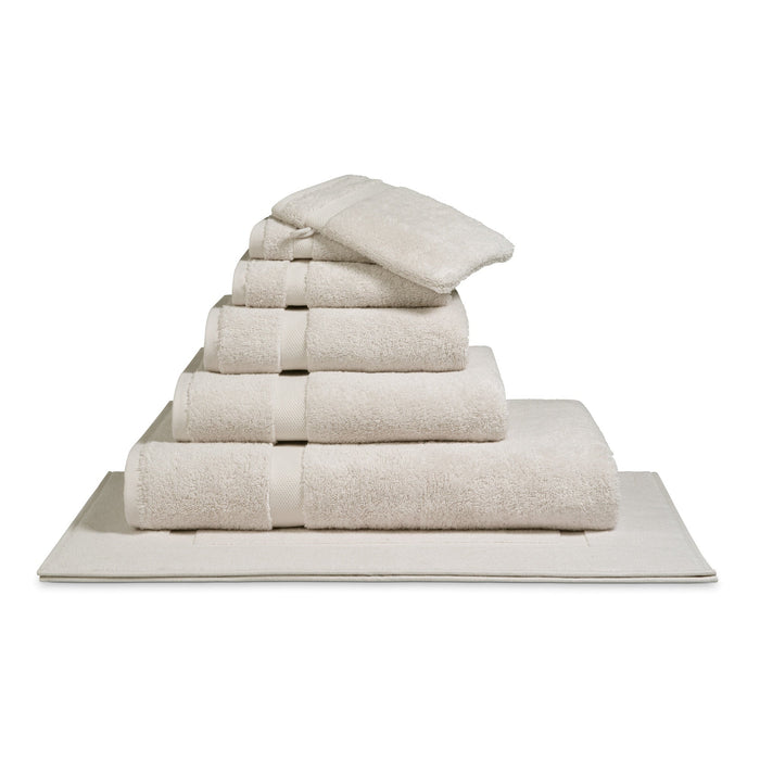 Ranger Badtextiel Cotton Cloud | 90 x 180 cm | Grijs | Ivoor | Beige