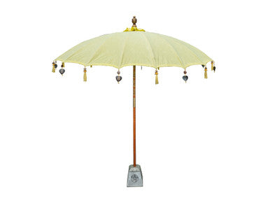 Todo Bien - Bali parasol 180 cm - Geel
