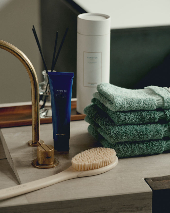 Ranger Badtextiel Mineral Blue | 90 x 180 cm | Blauw | Katoen