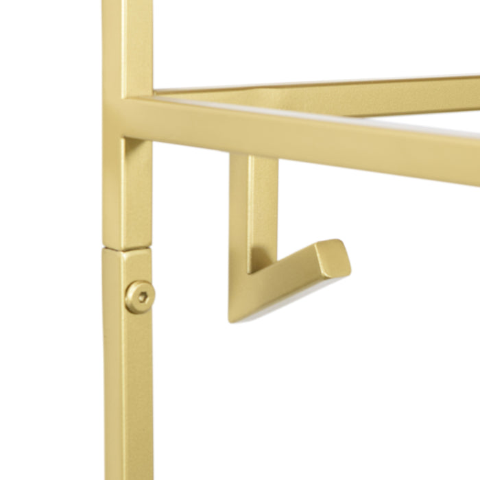 LOFT42 Jip Kapstok - 12 haken - Metaal - Goud - 100x80x33