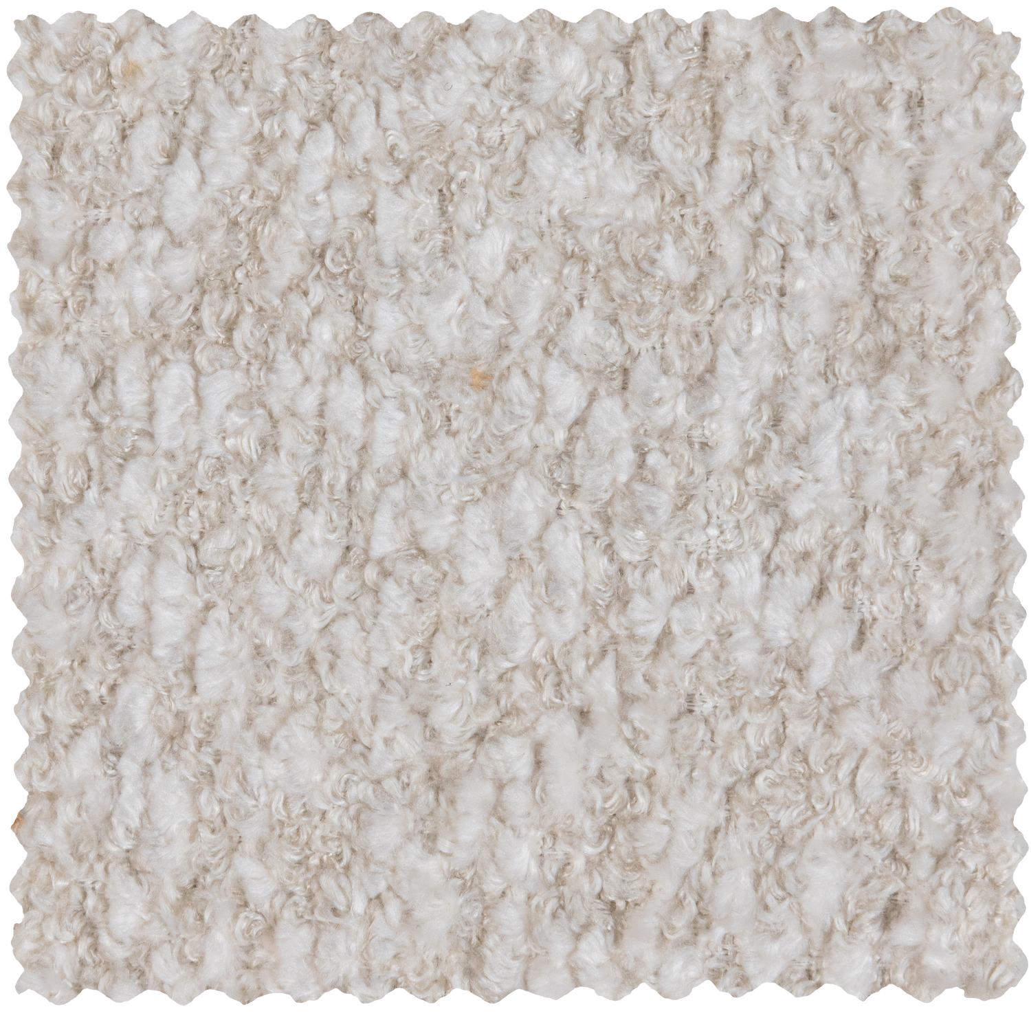 WOOOD Mojo Hoekbank Rechts - Wollig - Ecru -74x310x230