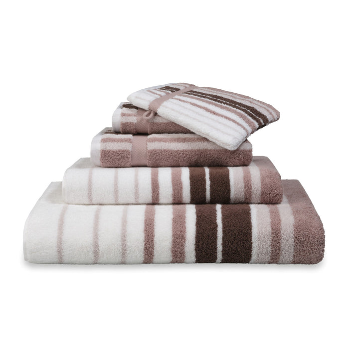 Ontario Badtextiel Mauve | 68 x 127 cm | Roze | Paars | Katoen