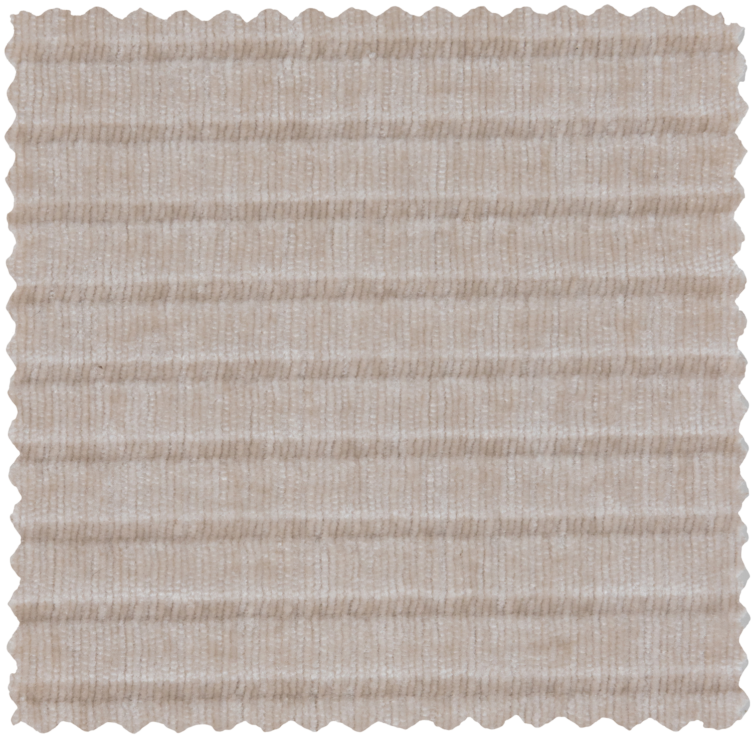 WOOOD Mojo Hoekbank Rechts Ribstof - Ecru - 74x310x230