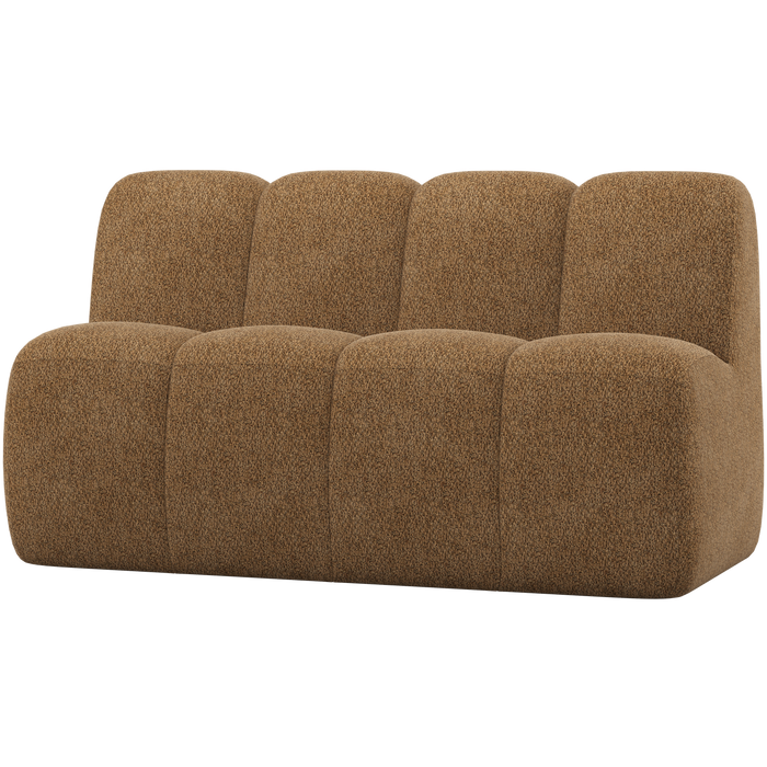 WOOOD Mojo Eetbankje 164 cm Met Rugleuning - Wollig - Honinggeel