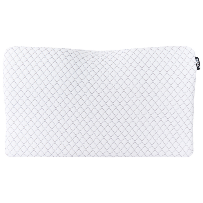 Beliani-ELGON-Hoofdkussen traagschuim-Wit-50 x 30 cm-Traagschuim