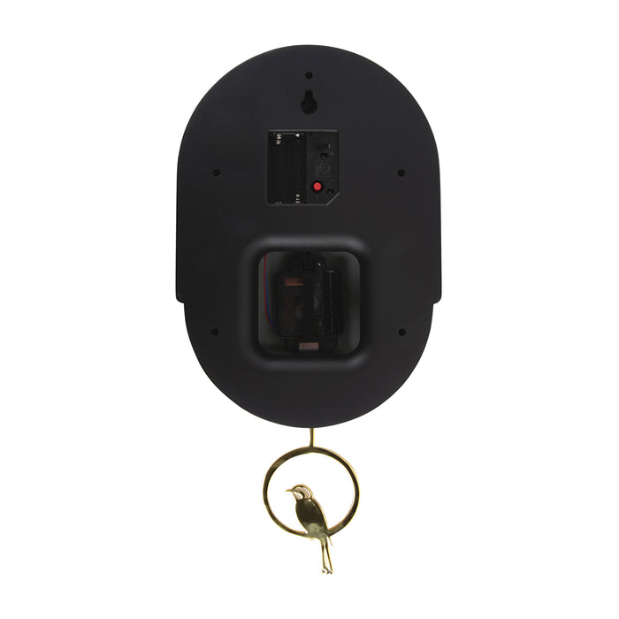 Karlsson - Wandklok Tweet - Luxury green