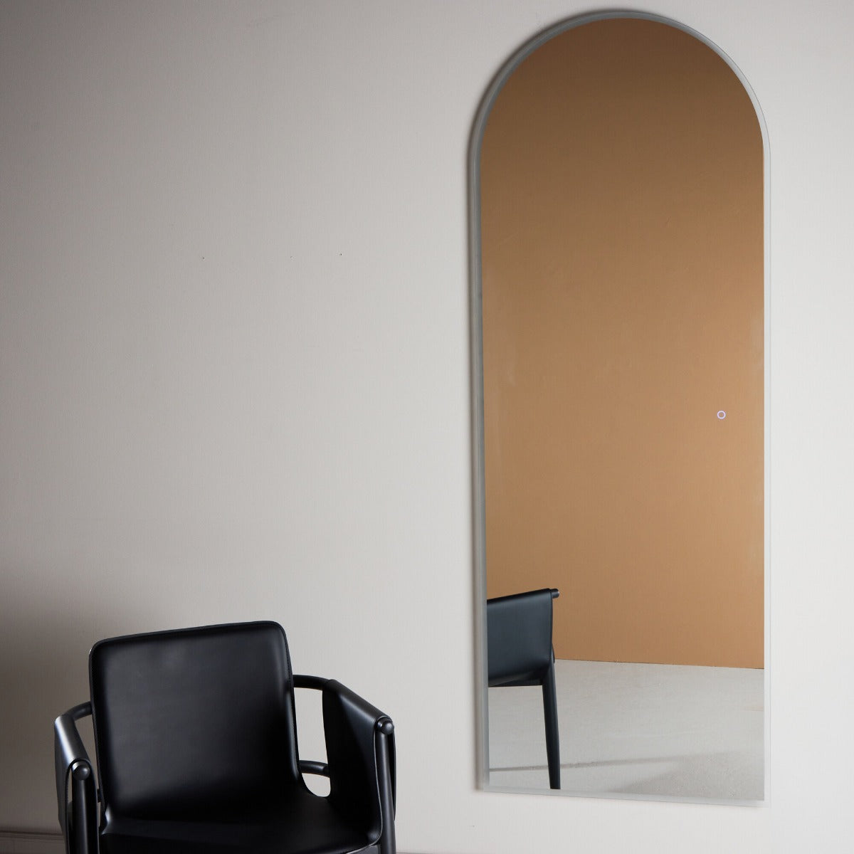 Fjôrd - Spiegel Zilver Glas - 70x3x185cm - Skeppsvik