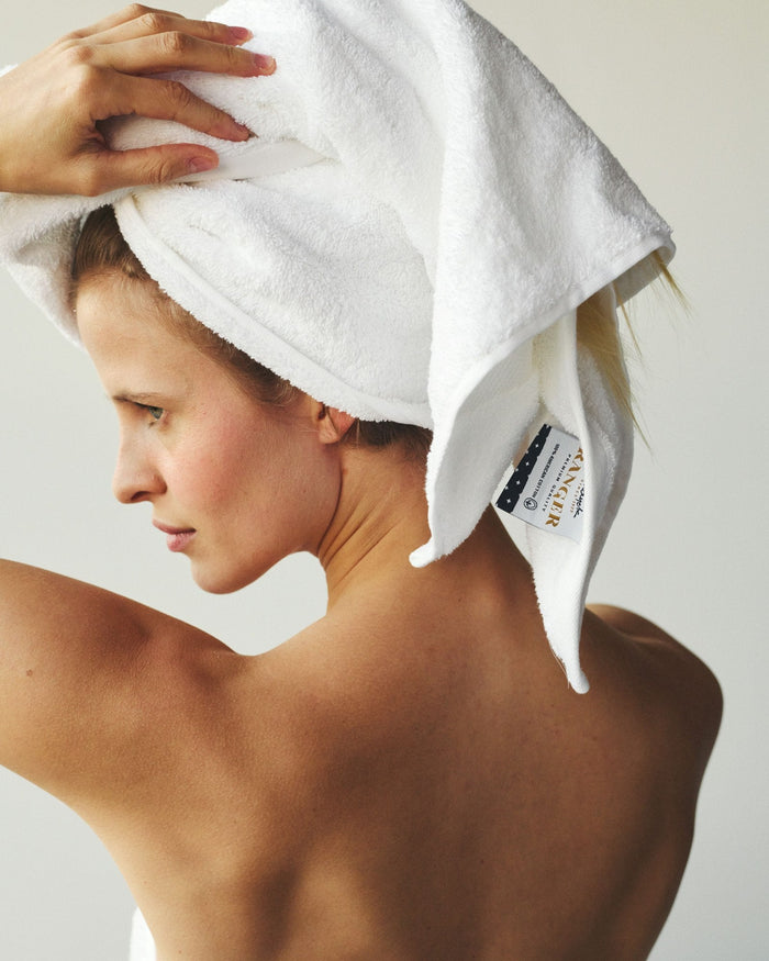 Ranger Badtextiel Cream Tan | 90 x 180 cm | Ivoor | Beige | Katoen