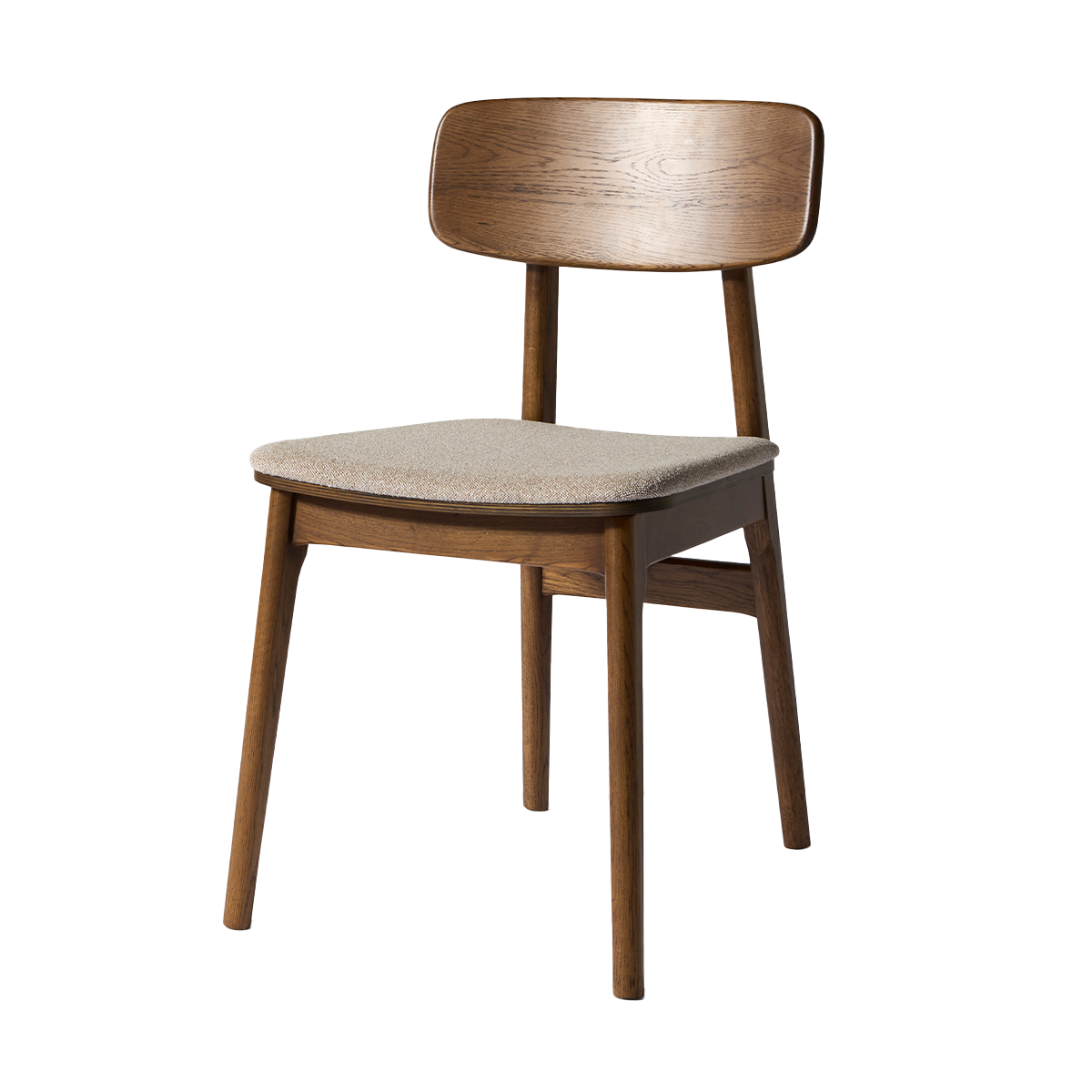 Olivine Nowi Houten Eetkamerstoel Gerookt Eiken