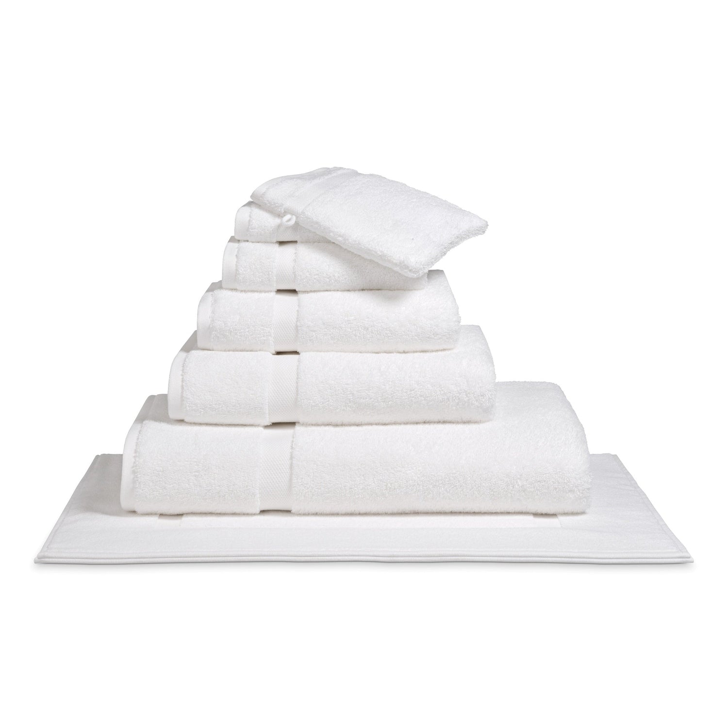 Ranger Badtextiel White | 90 x 180 cm | Wit | Katoen