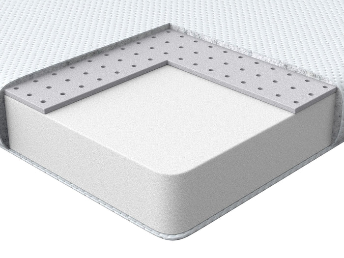 Beliani - GRACIOUS - Matrastopper - Wit - 140 x 200 cm - Latex