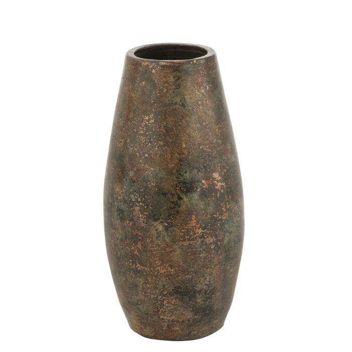 J-Line vaas - keramiek - mix - small - 39 cm hoog