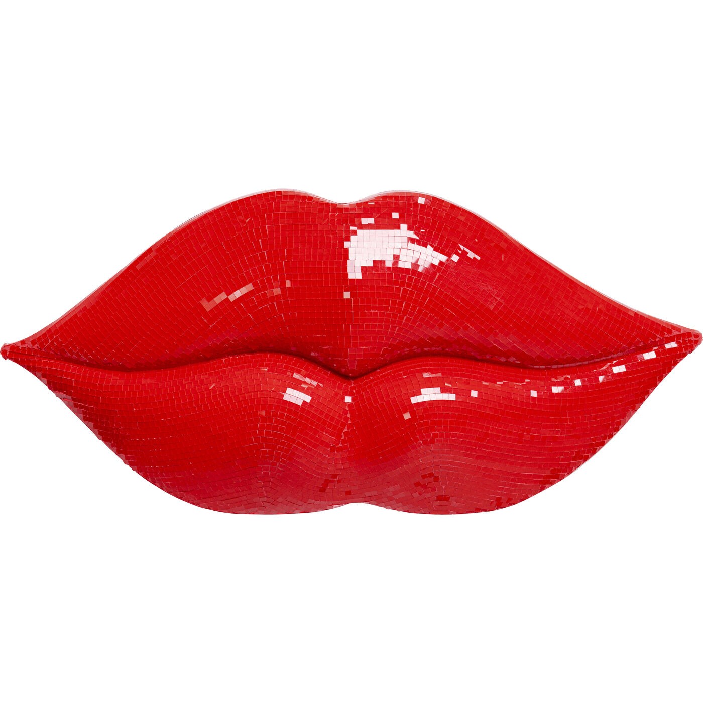 Wanddecoratie rood lippen disco Kare Design