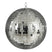 Mica Decorations Kerst Discobal - Ø25 cm - Zilver