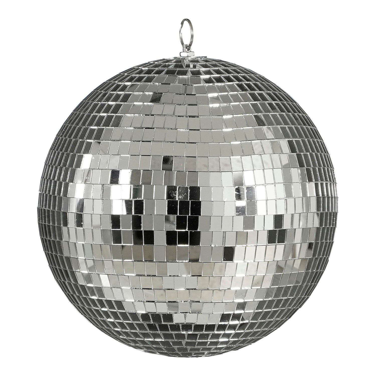 Mica Decorations Kerst Discobal - Ø25 cm - Zilver