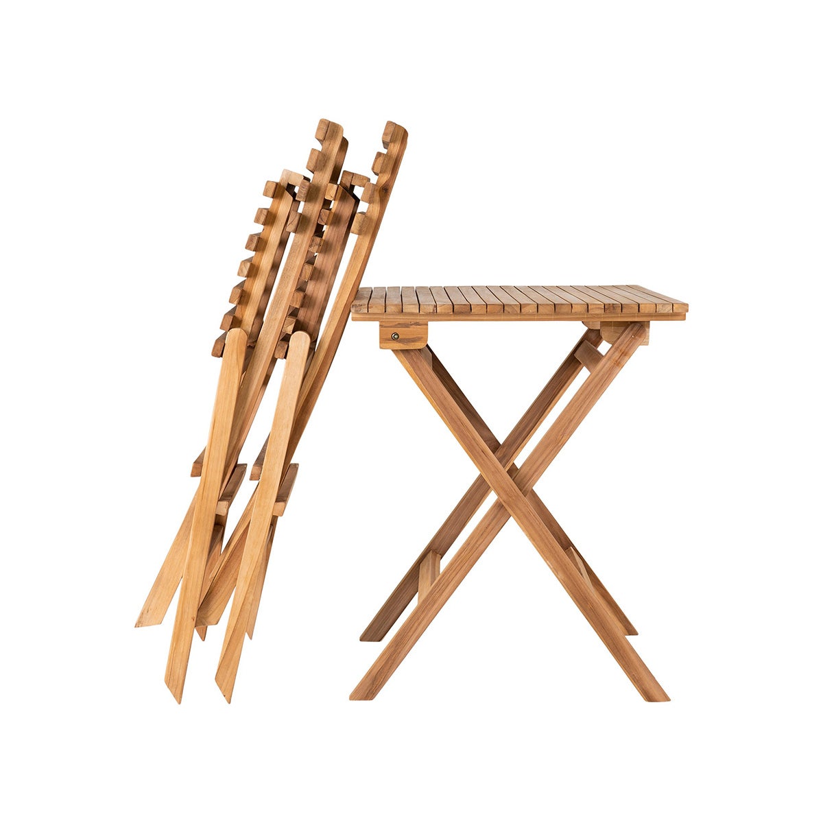 Artichok Lenneke Houten Tuin Bistroset Naturel