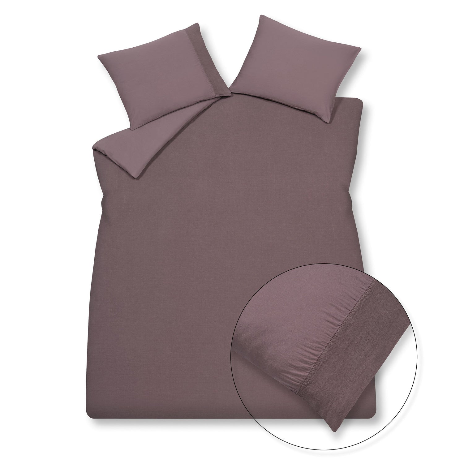 Kussensloop Pure Moonscape | 60 x 70 cm | Paars