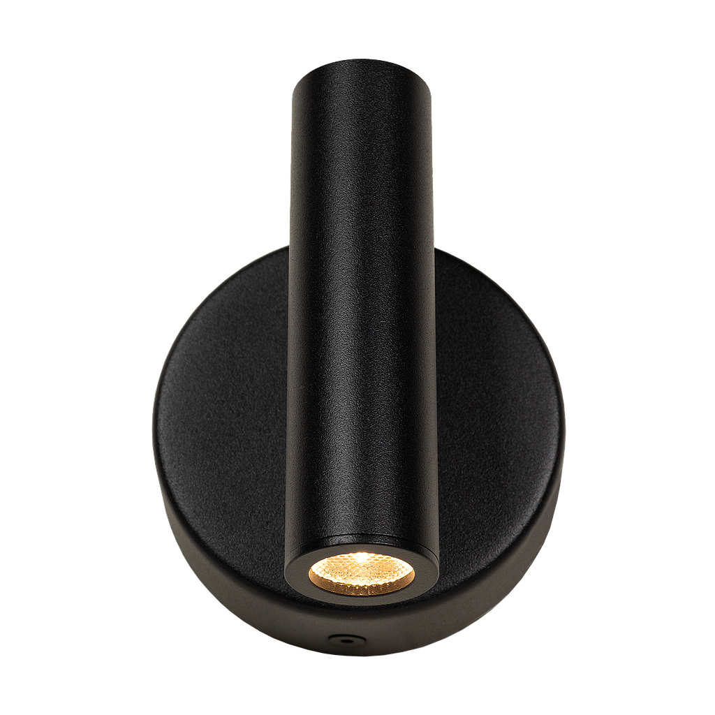 Atmooz Pino Zwart - Muurverlichting Binnen