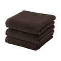 London Handdoek Pecan | Bruin | Katoen