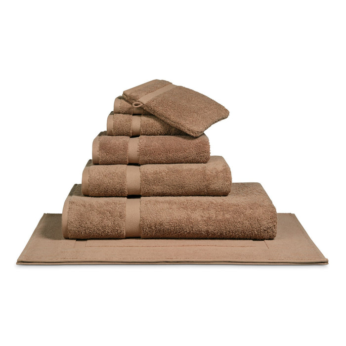 Ranger Badtextiel Cafe Au Lait | 90 x 180 cm | Bruin | Katoen