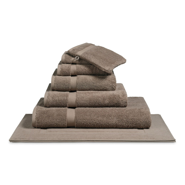 Ranger Badtextiel Hazel | 90 x 180 cm | Bruin | Katoen