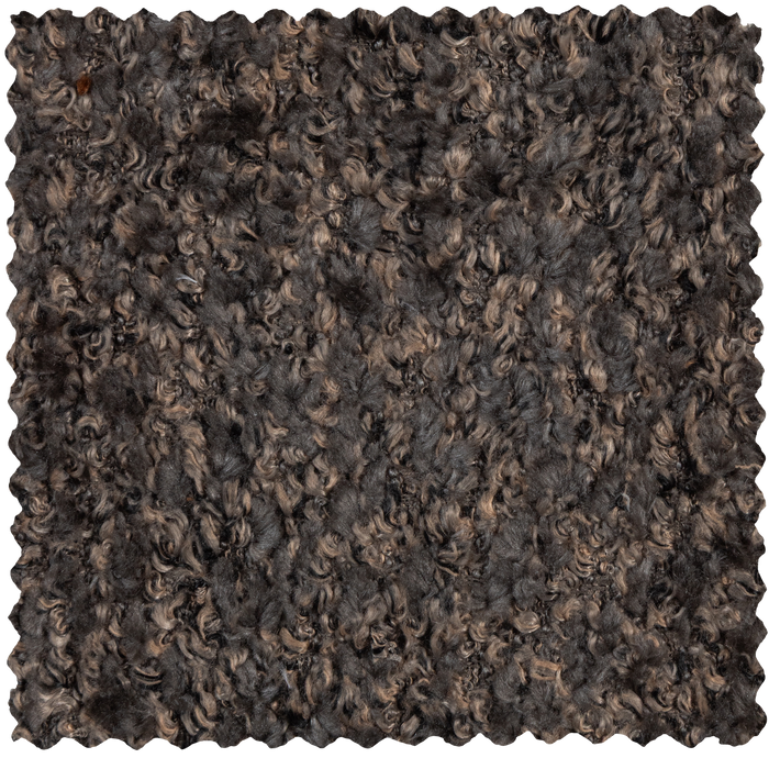 WOOOD Mojo Bank Hoekelement - Wollig - Bruin - 74x110x110