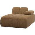 WOOOD Mojo Chaise Longue Element Bank Rechts - Wollig - Honinggeel